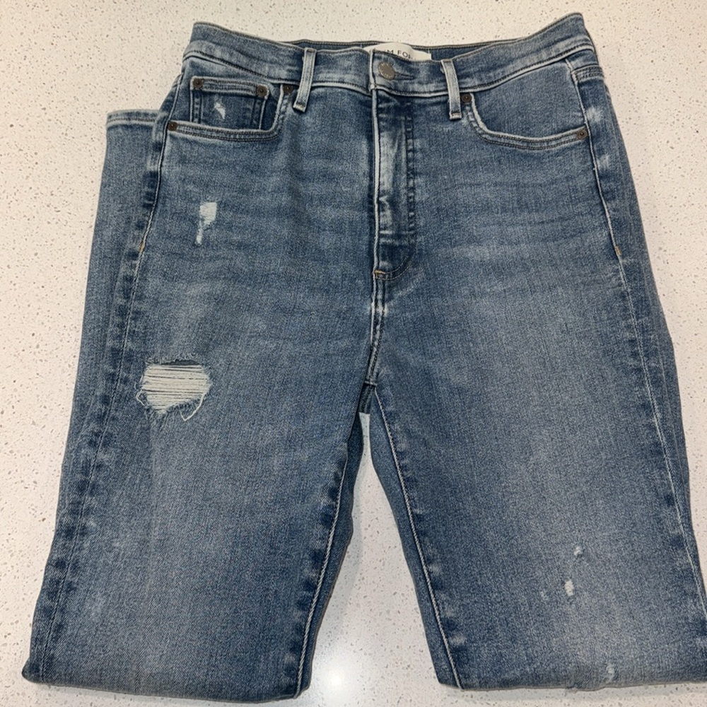 The Lola high-rise skinny jeans